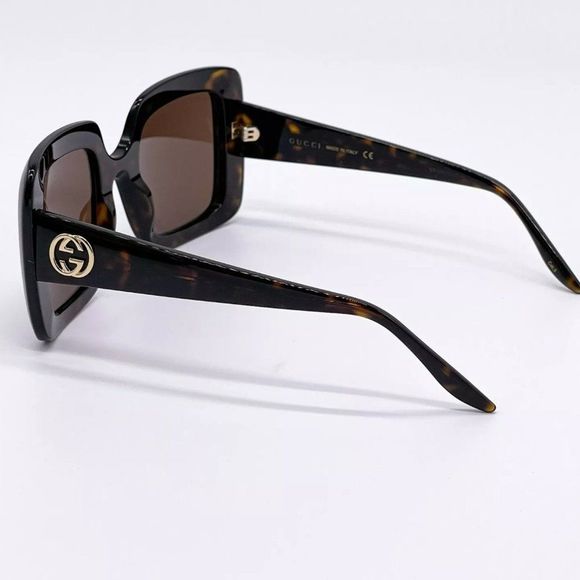 Sale! New Gucci Women\'s 52mm Havana Brown Sunglasses! main image 4